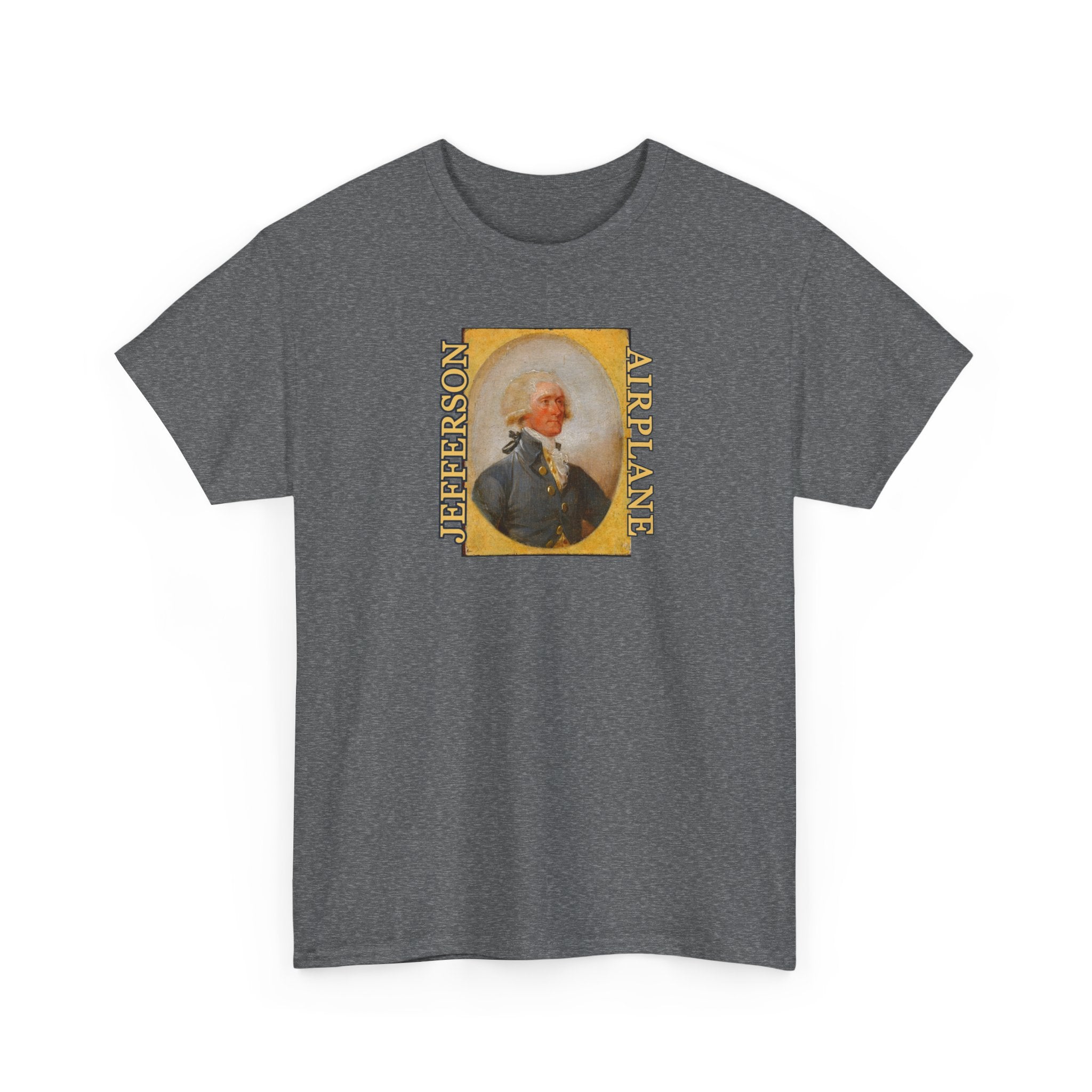 Jefferson Airplane July 4th T shirt on 100% medium weight cotton.