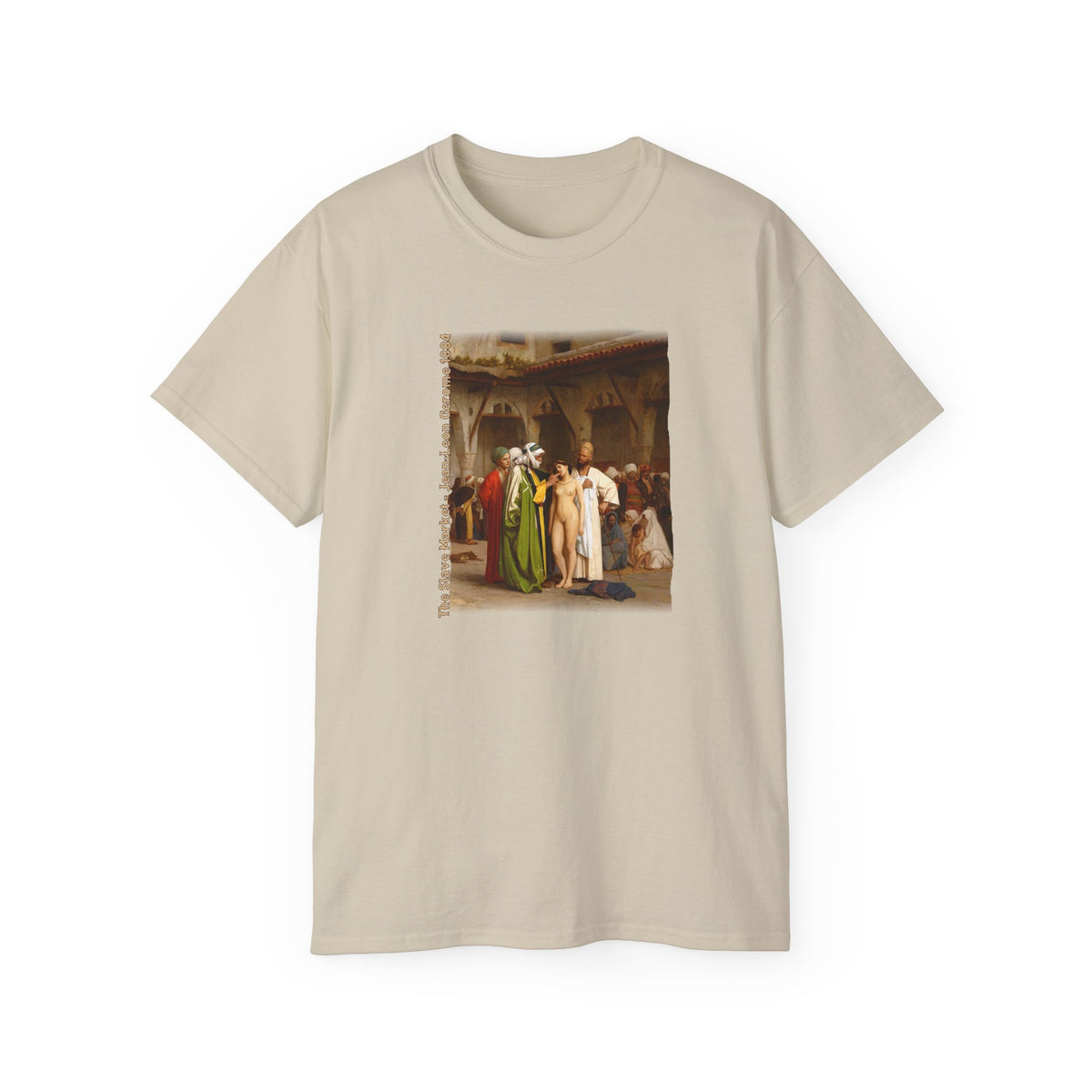 The Slave Market. Art print on unisex cotton T shirt etc etc...