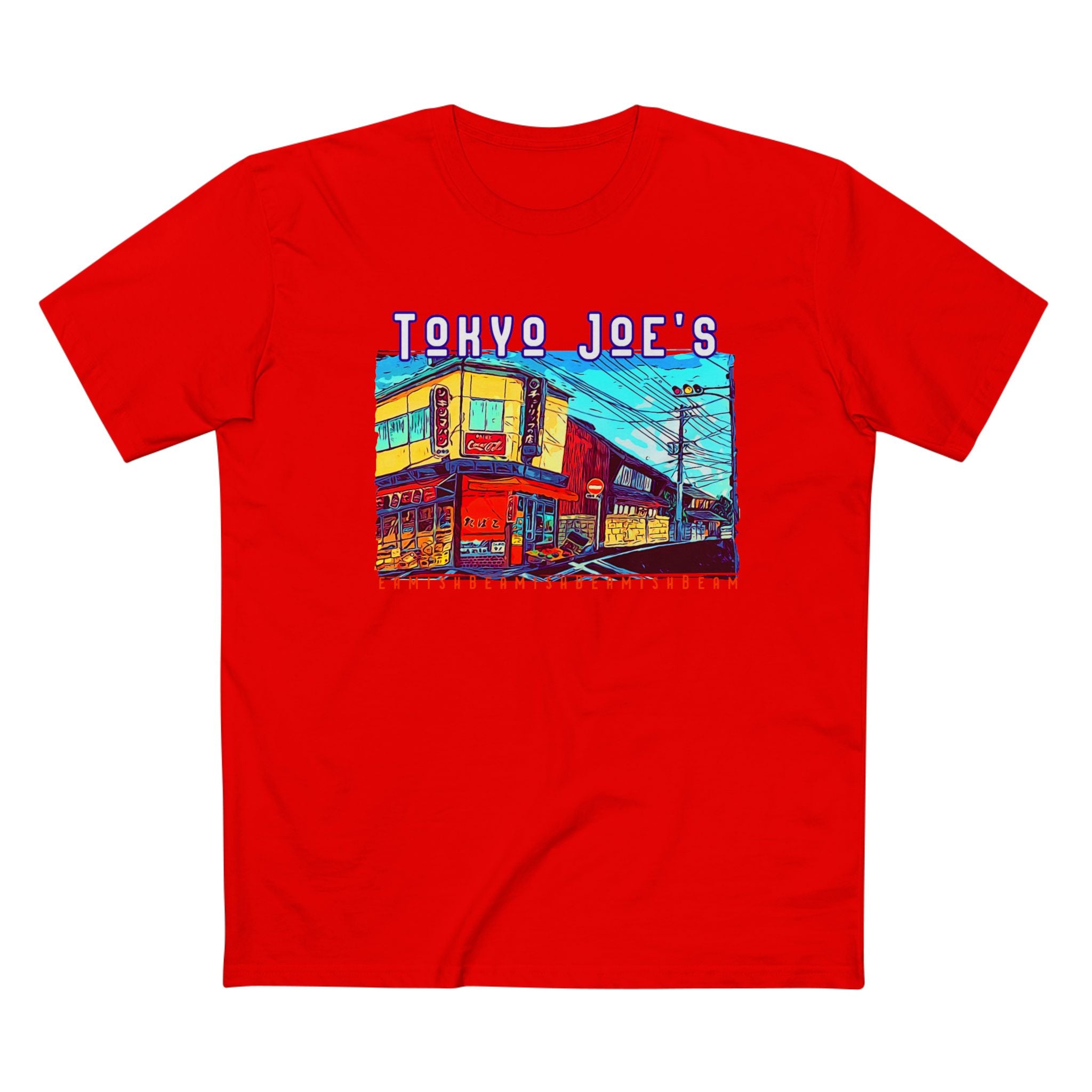 Regular fit Cotton T shirt with Tokyo Joe's Art print design.