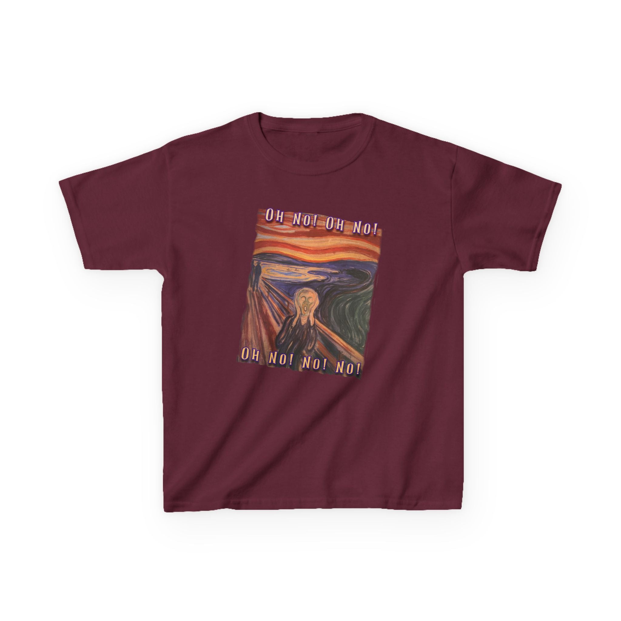 Kids Tee — 'The Scream' by Munch Art print