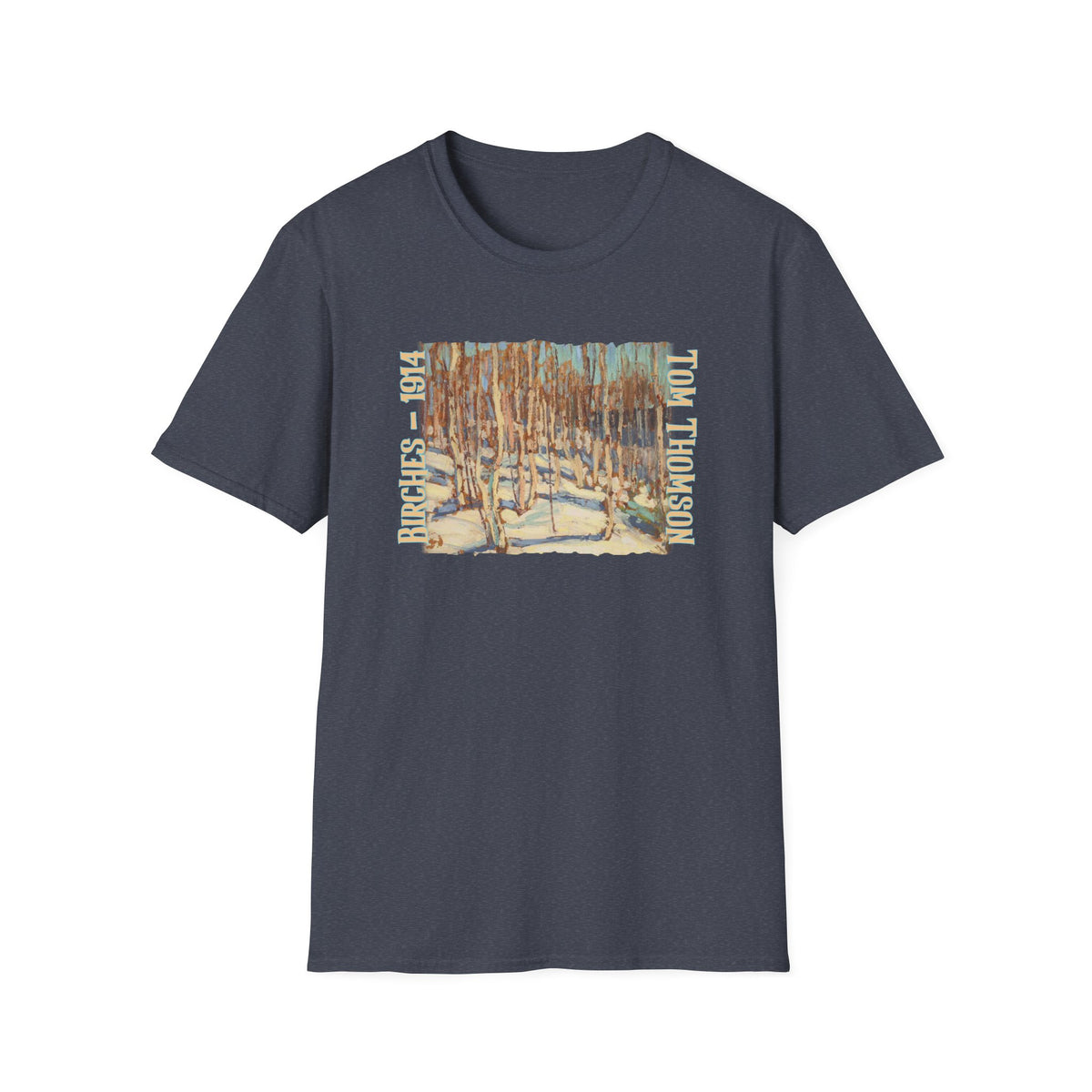 'Birch Forest' 1914. Tom Thomson design on 100% cotton lightweight t shirt