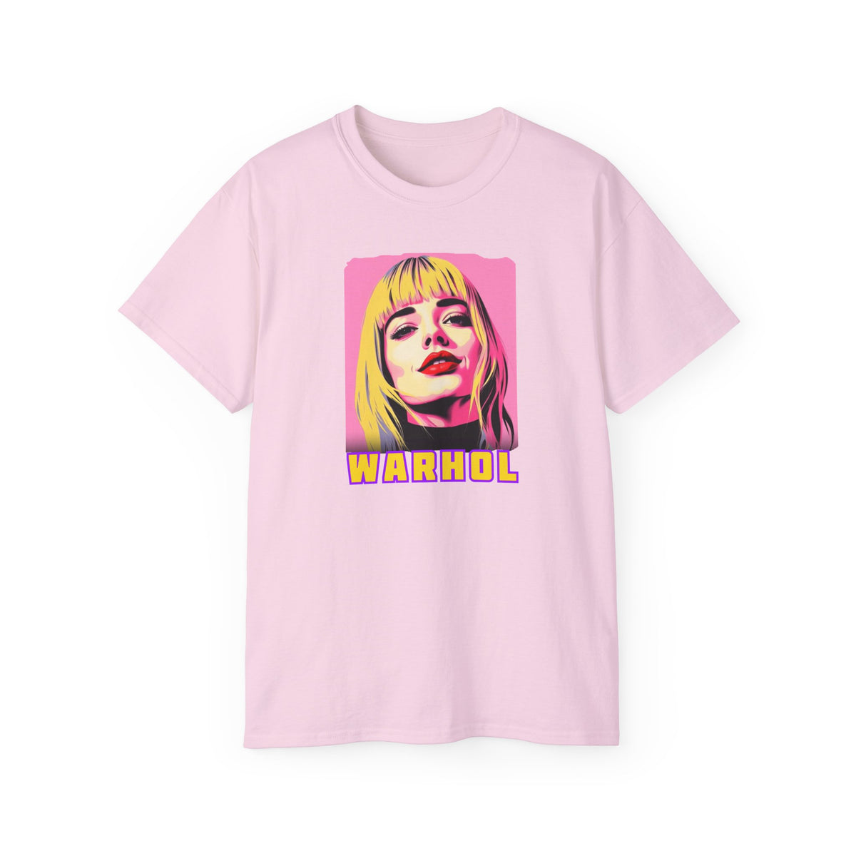 "ANDY goes POP" Art print on Unisex soft style Tee with environmentally-friendly thicker cotton with vintage feel