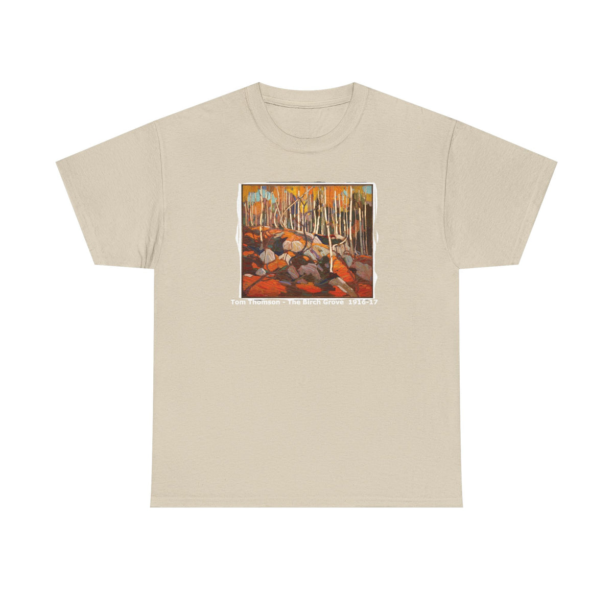 The Birchgrove by Tom Thomson. 1917 on 100% medium-weight cotton — durable with year-round comfort