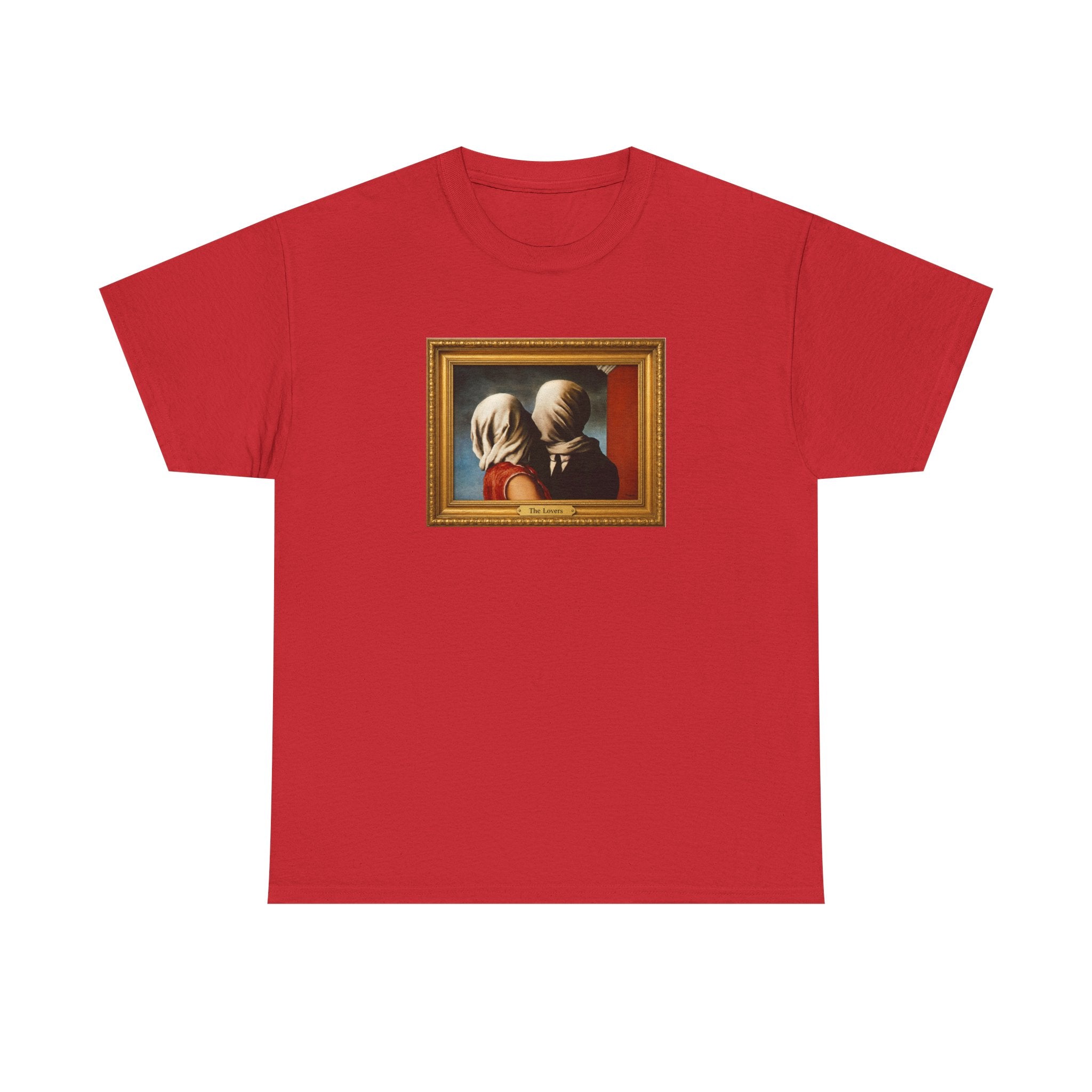 Rene Magritte 'The Lovers' Art print on heavy cotton T shirt