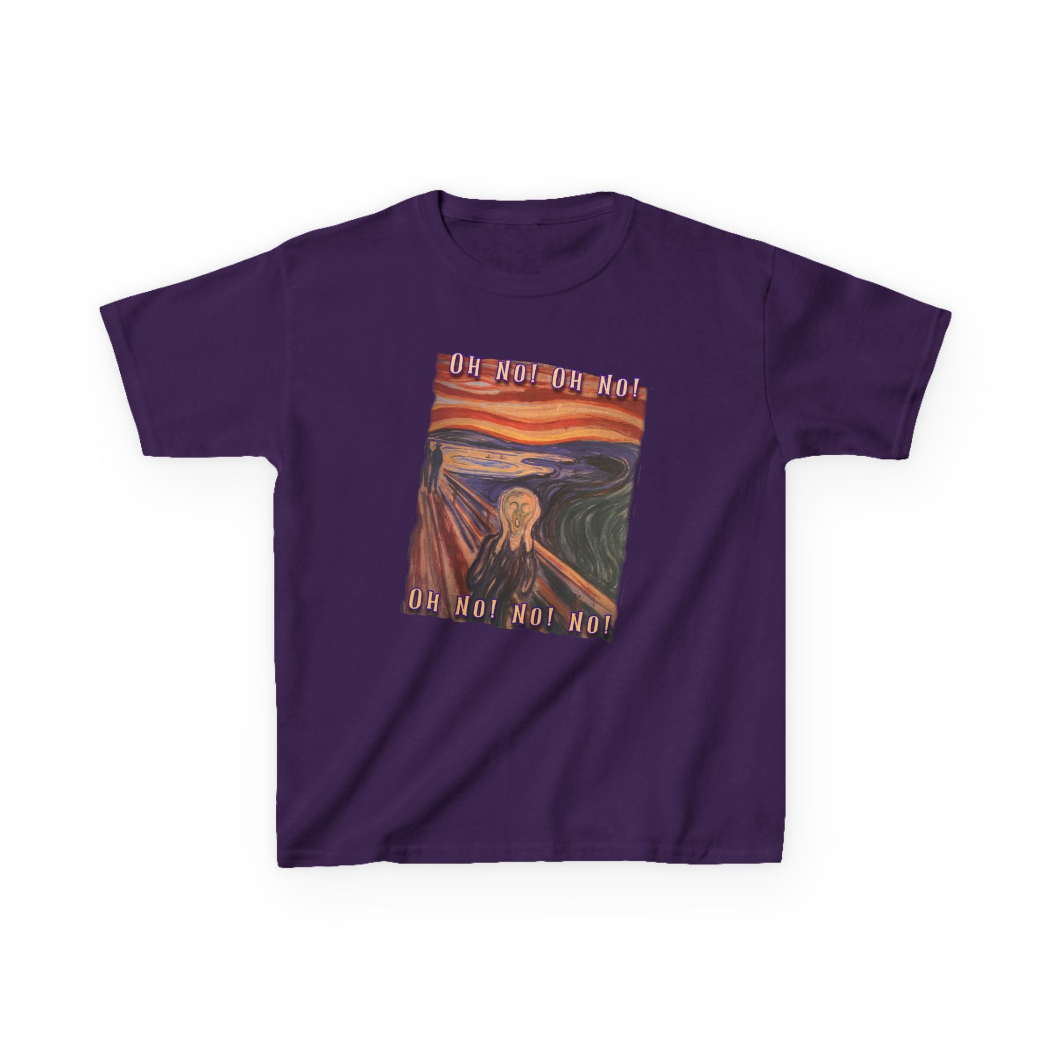 Kids Tee — 'The Scream' by Munch Art print