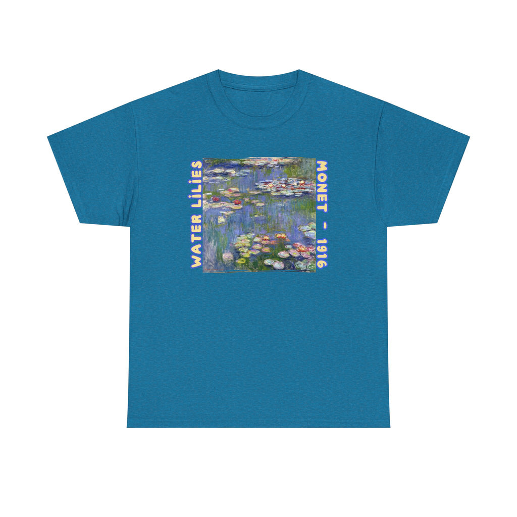 Water Lilies Art Tee — Monet Water Lilies Art print T-Shirt
