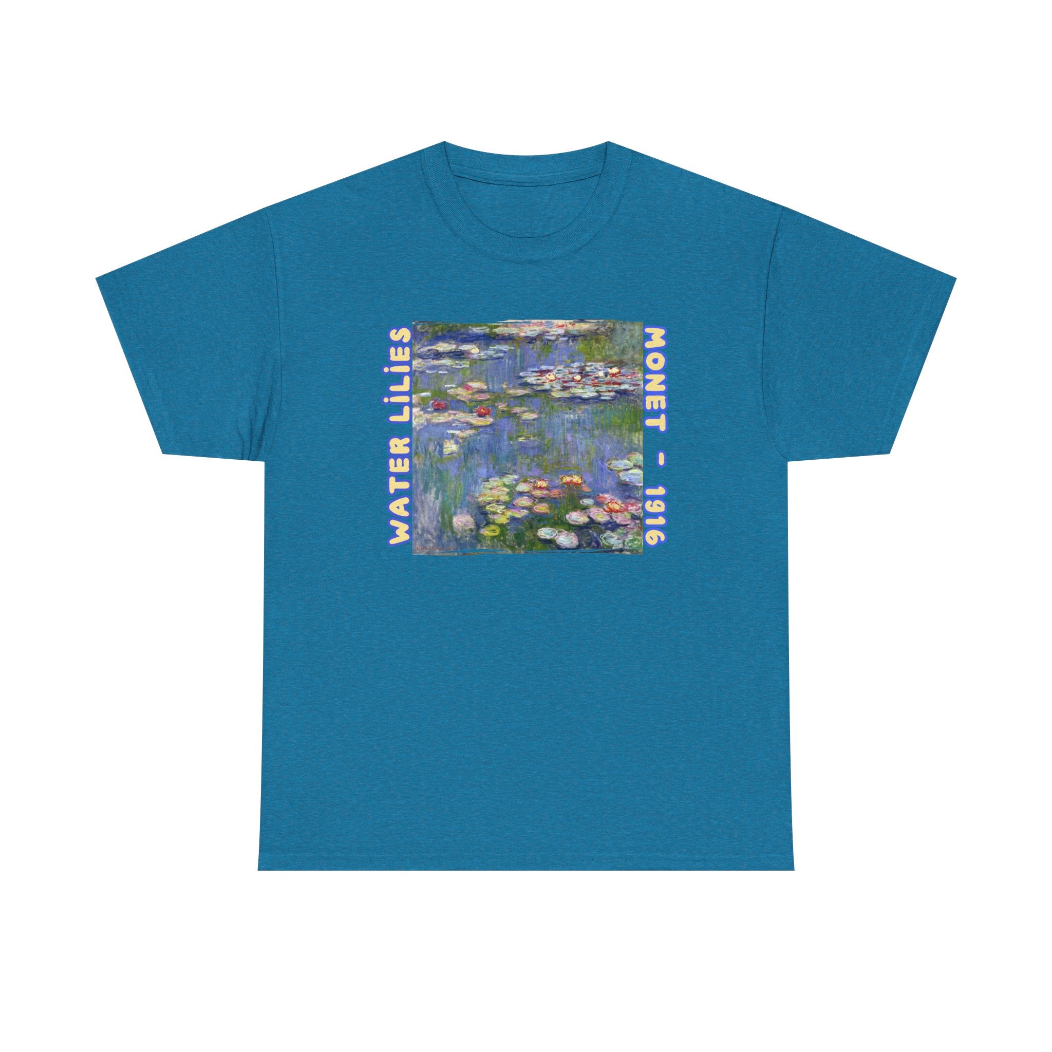 Water Lilies Art Tee — Monet Water Lilies Art print T-Shirt
