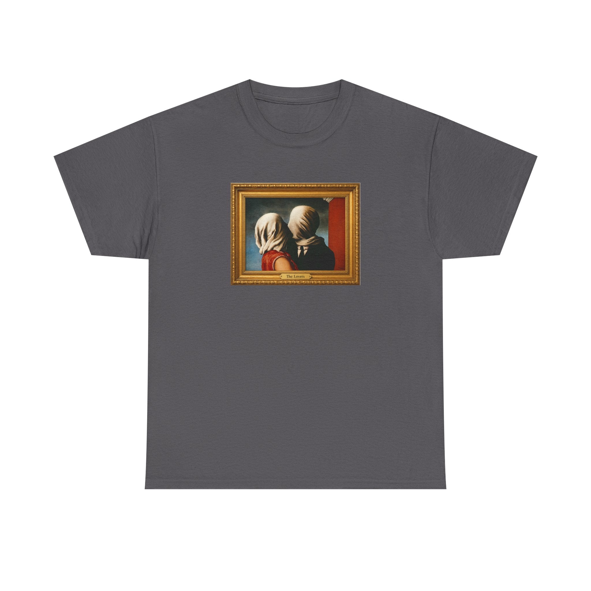Rene Magritte 'The Lovers' Art print on heavy cotton T shirt