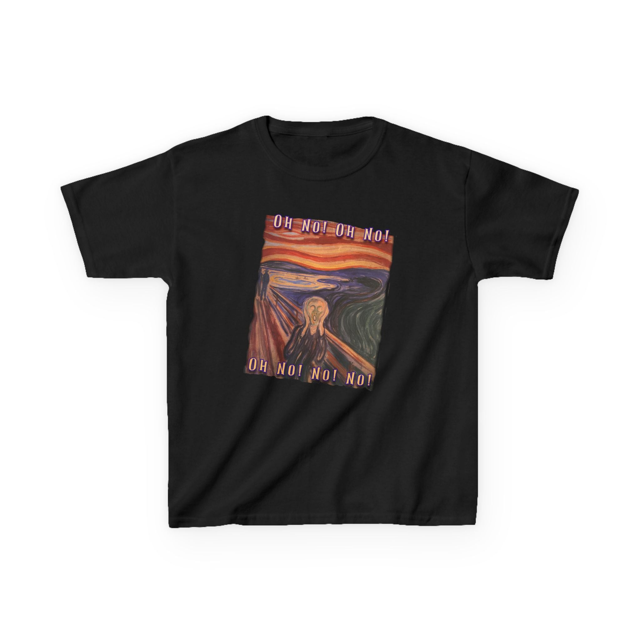 Kids Tee — 'The Scream' by Munch Art print