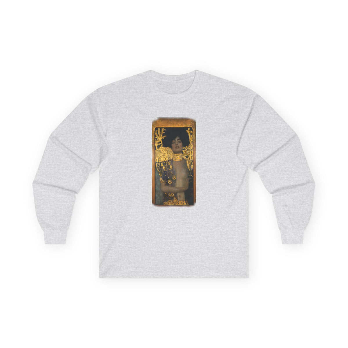 Gustave Klimt Art print on thick feel cotton Long Sleeve Tshirt