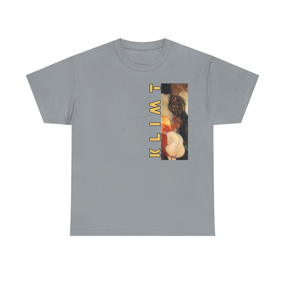 Klimt 'Goldfish' Art print on medium weight 100% cotton T shirt