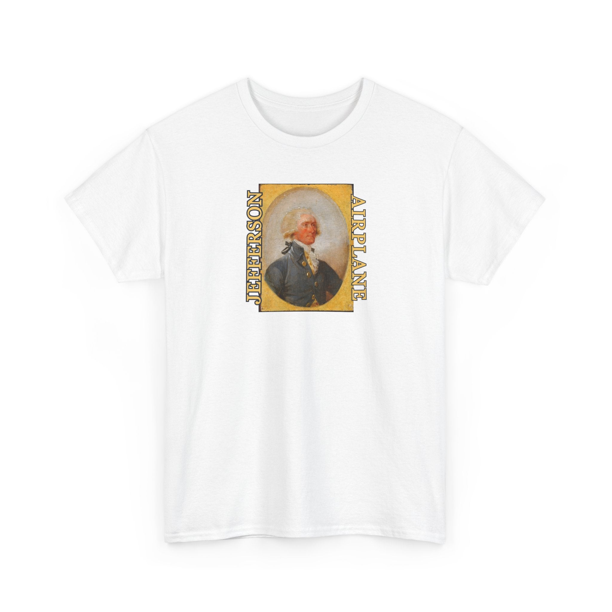 Jefferson Airplane July 4th T shirt on 100% medium weight cotton.