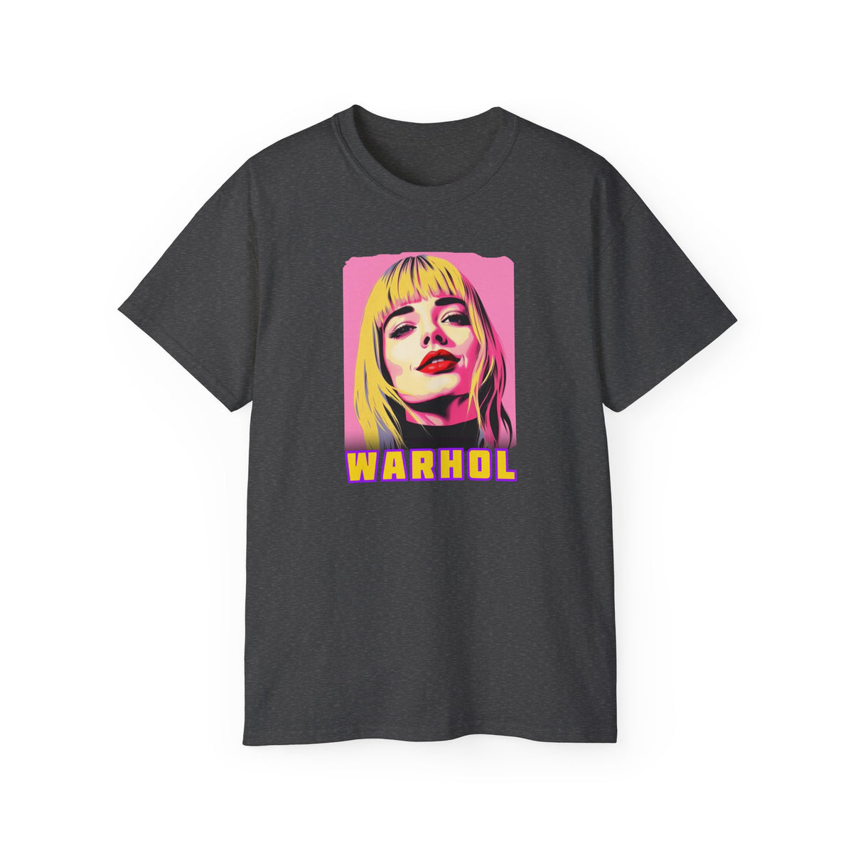 "ANDY goes POP" Art print on Unisex soft style Tee with environmentally-friendly thicker cotton with vintage feel