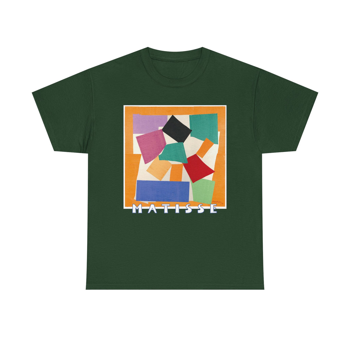 Matisse Art print The Snail on 100% cotton unisex T shirt