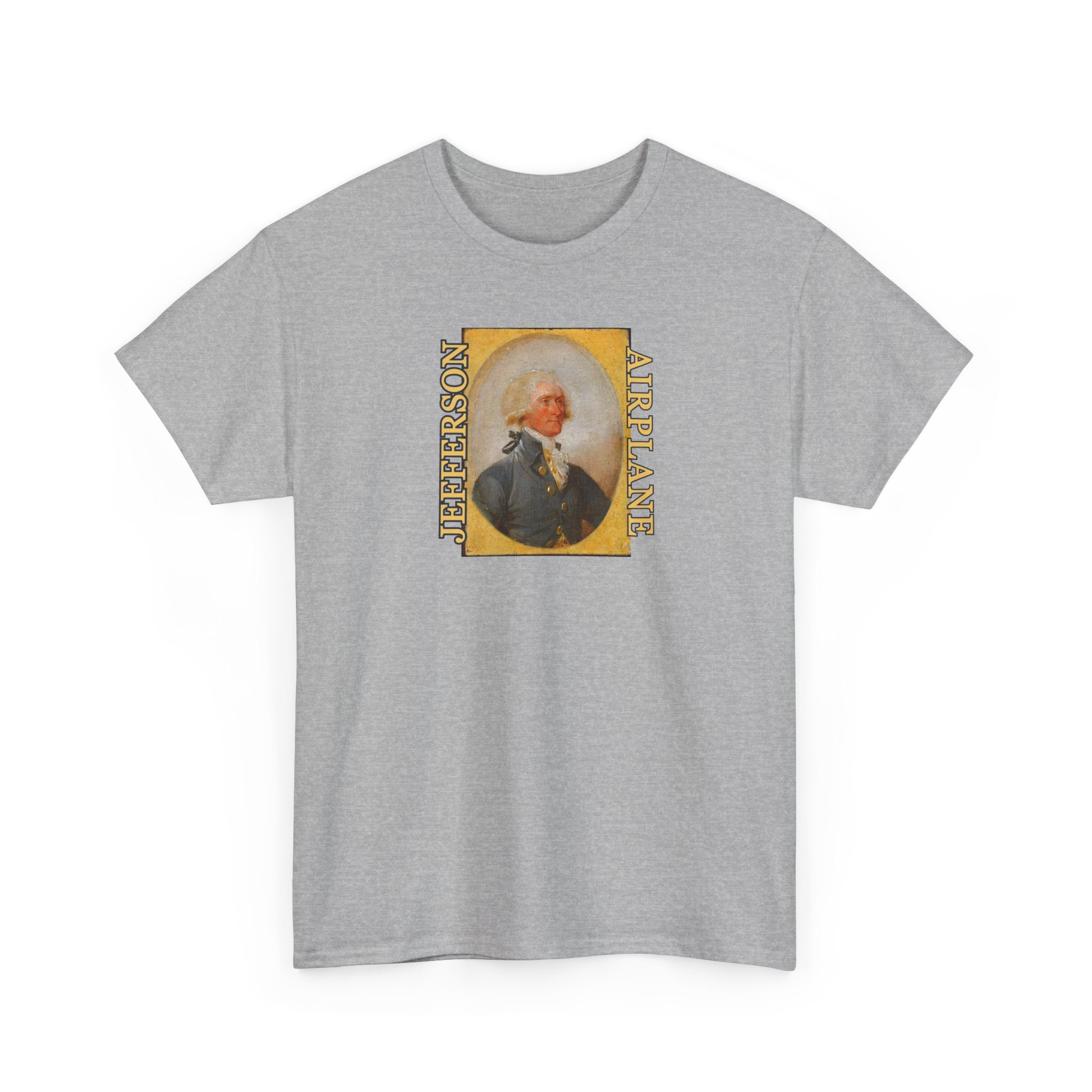 Jefferson Airplane July 4th T shirt on 100% medium weight cotton.