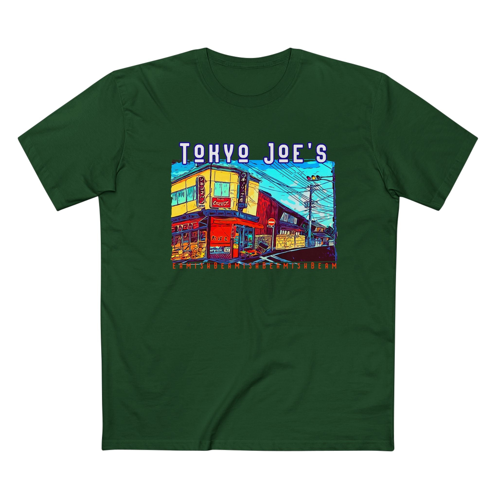 Regular fit Cotton T shirt with Tokyo Joe's Art print design.