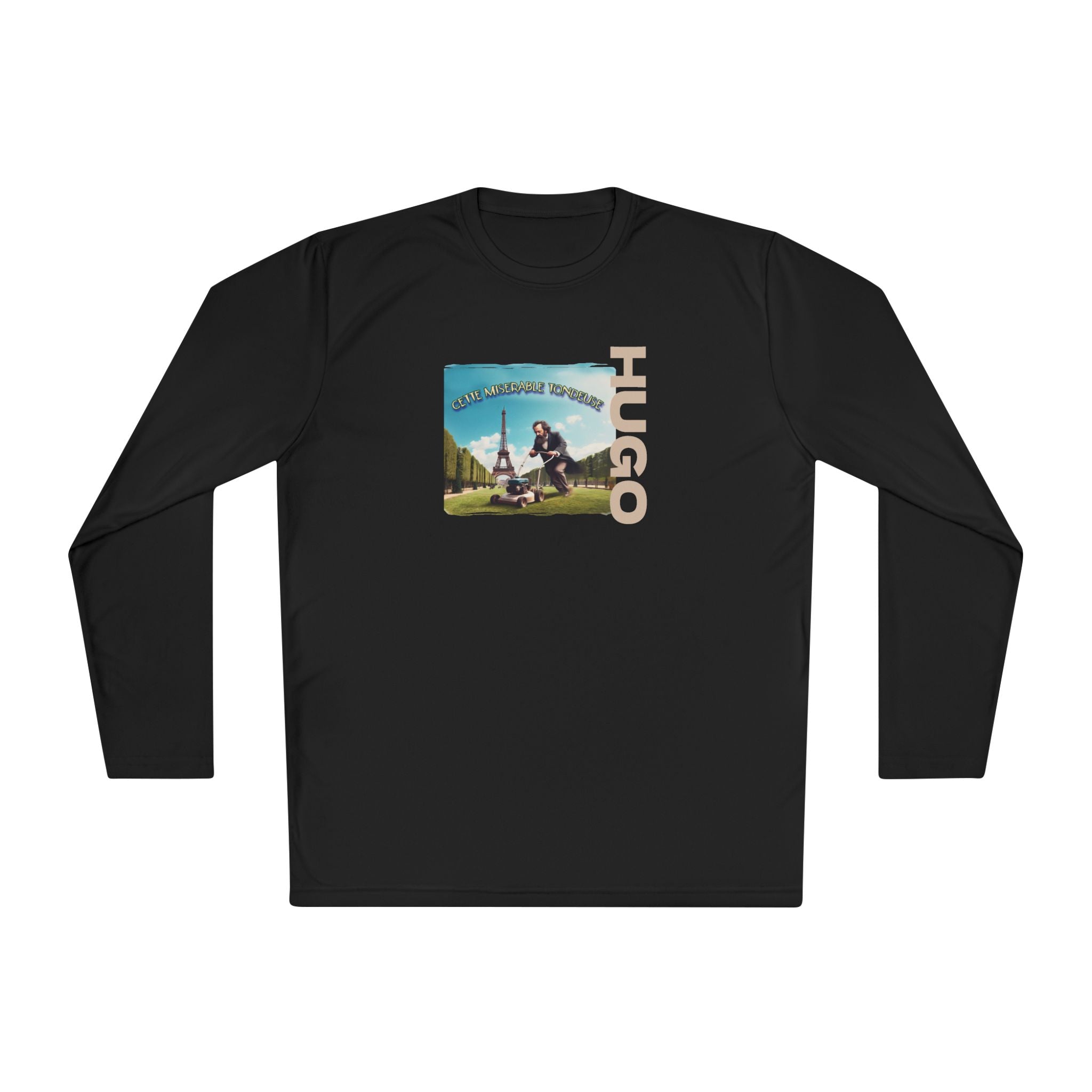 Victor Hugo Art print on Long Sleeve Lightweight Tee