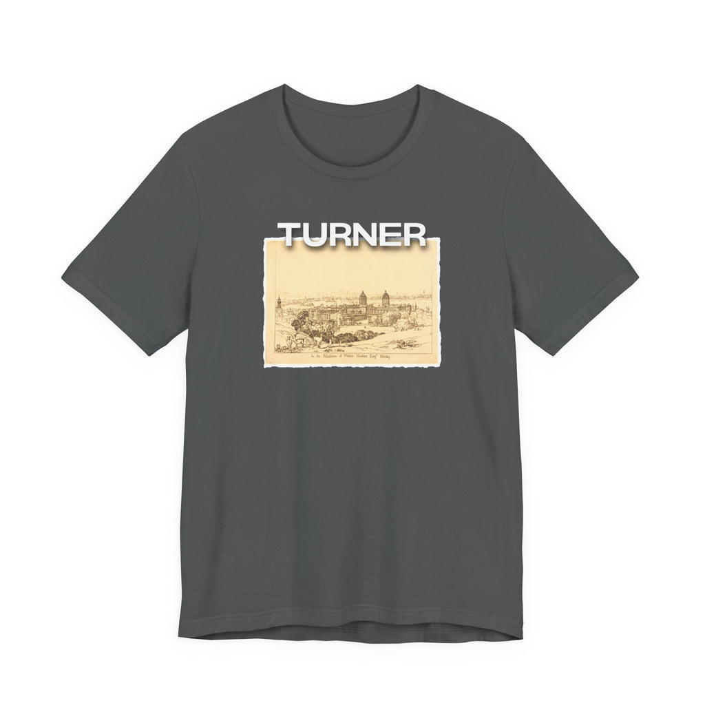 JMW Turner  Etching of 'London from Greenwich' Art print on lightweight Jersey cotton