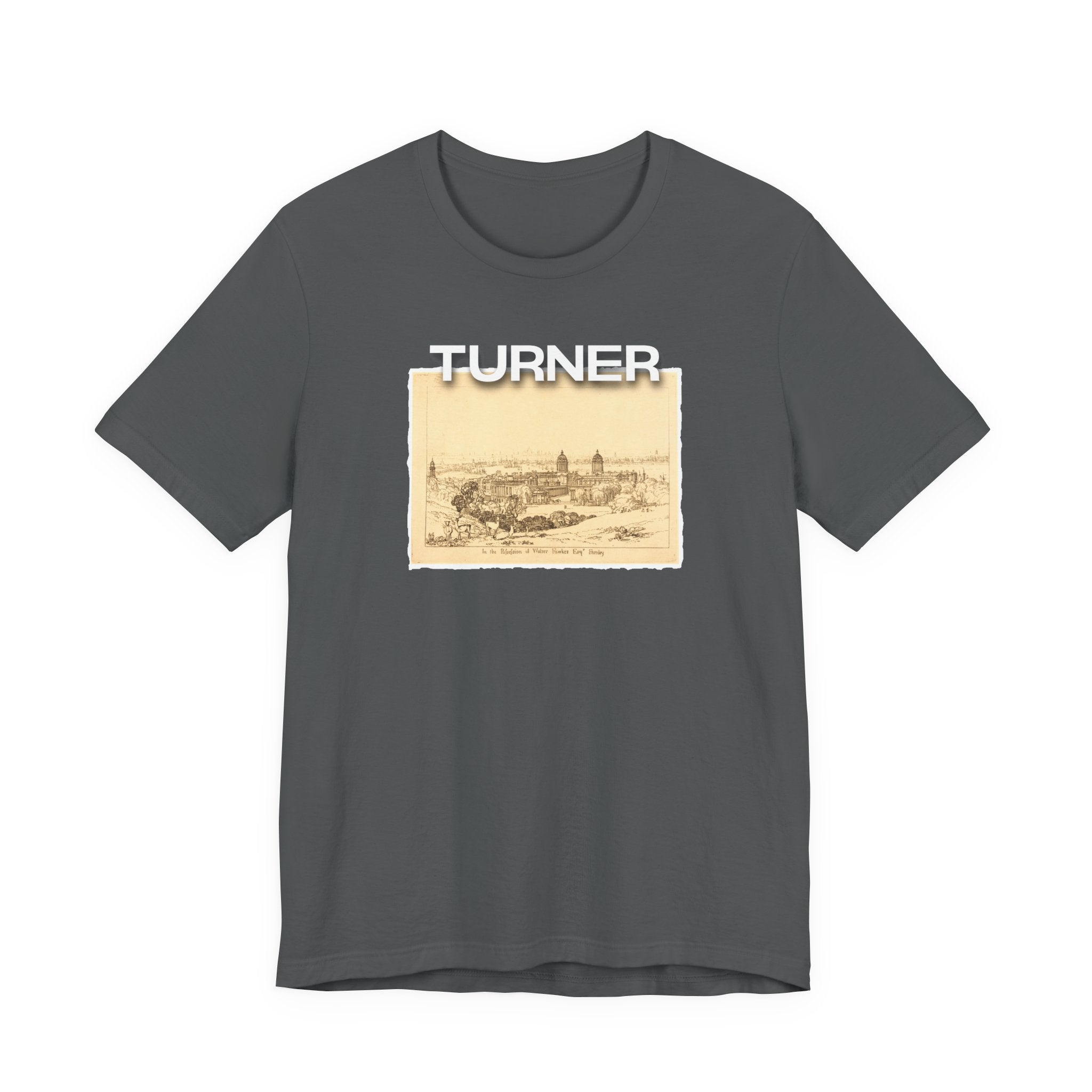 JMW Turner  Etching of 'London from Greenwich' Art print on lightweight Jersey cotton