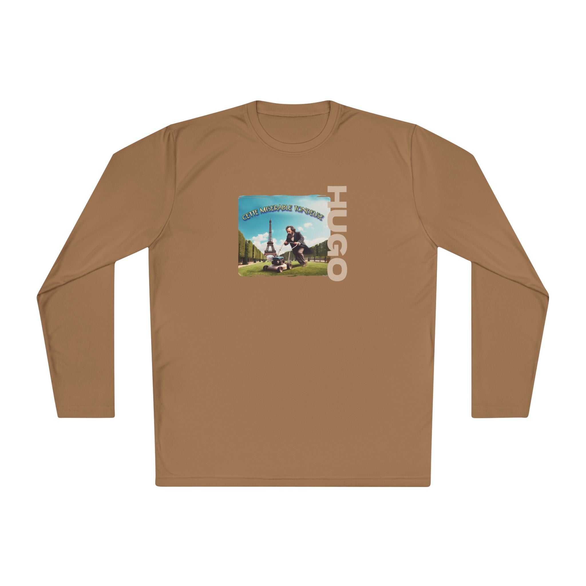 Victor Hugo Art print on Long Sleeve Lightweight Tee