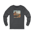 Route 66 Vintage Roadside Long Sleeve Tee — "Welcome to LINORLS" Graphic Art print on ring spun cotton.
