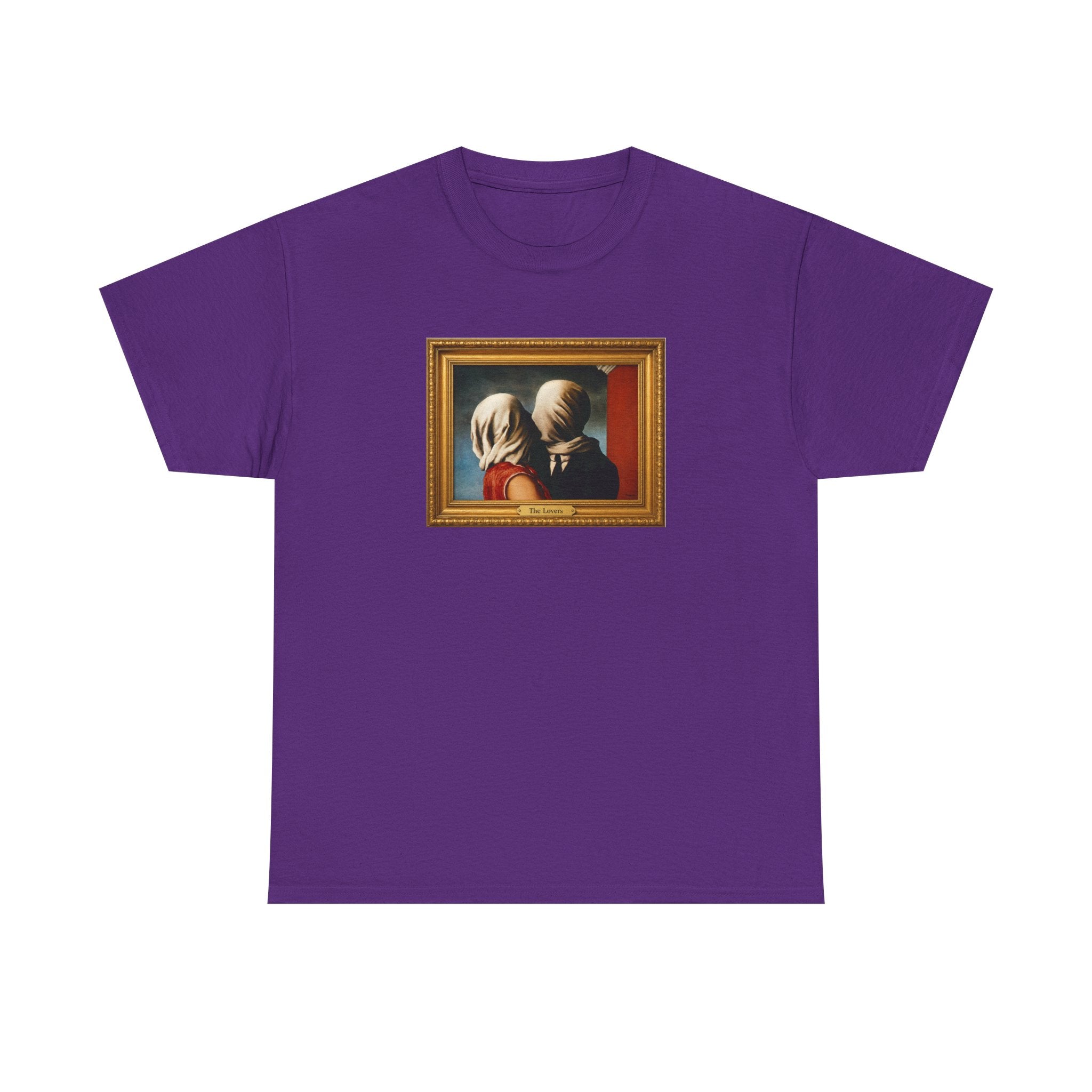 Rene Magritte 'The Lovers' Art print on heavy cotton T shirt