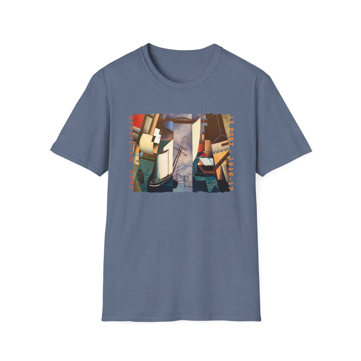 "Le Port" Art print  by Jean Metzinger. on 100% cotton unisex T shirt