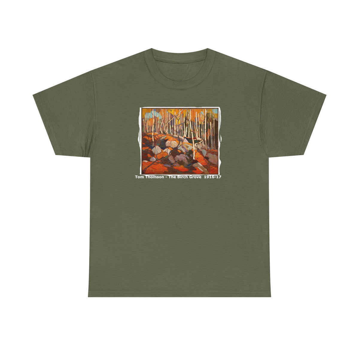 The Birchgrove by Tom Thomson. 1917 on 100% medium-weight cotton — durable with year-round comfort