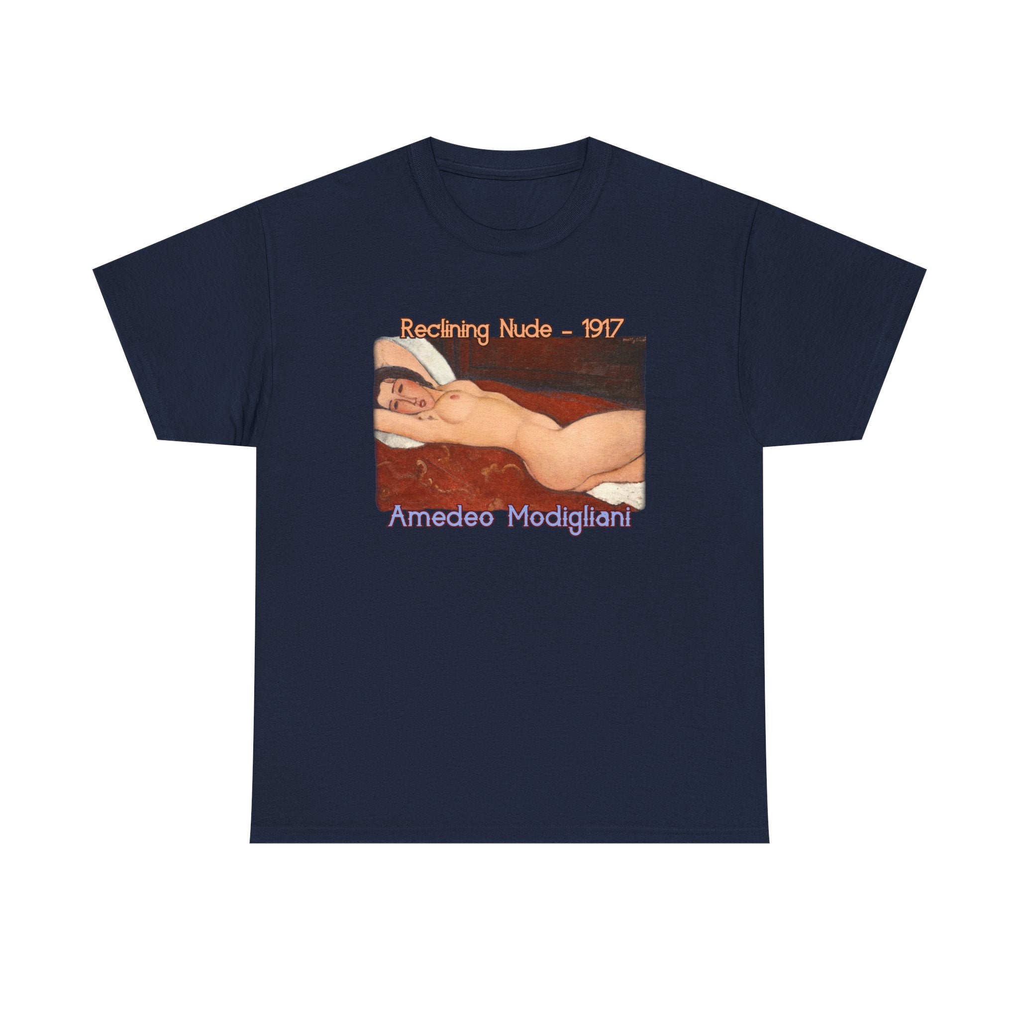 Amedeo Modigliani "Nude" Art print on 100% cotton T shirt