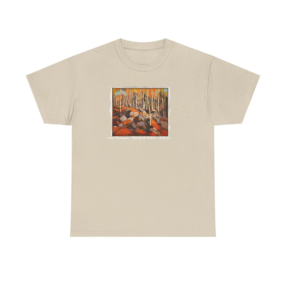 The Birchgrove by Tom Thomson. 1917 on 100% medium-weight cotton — durable with year-round comfort