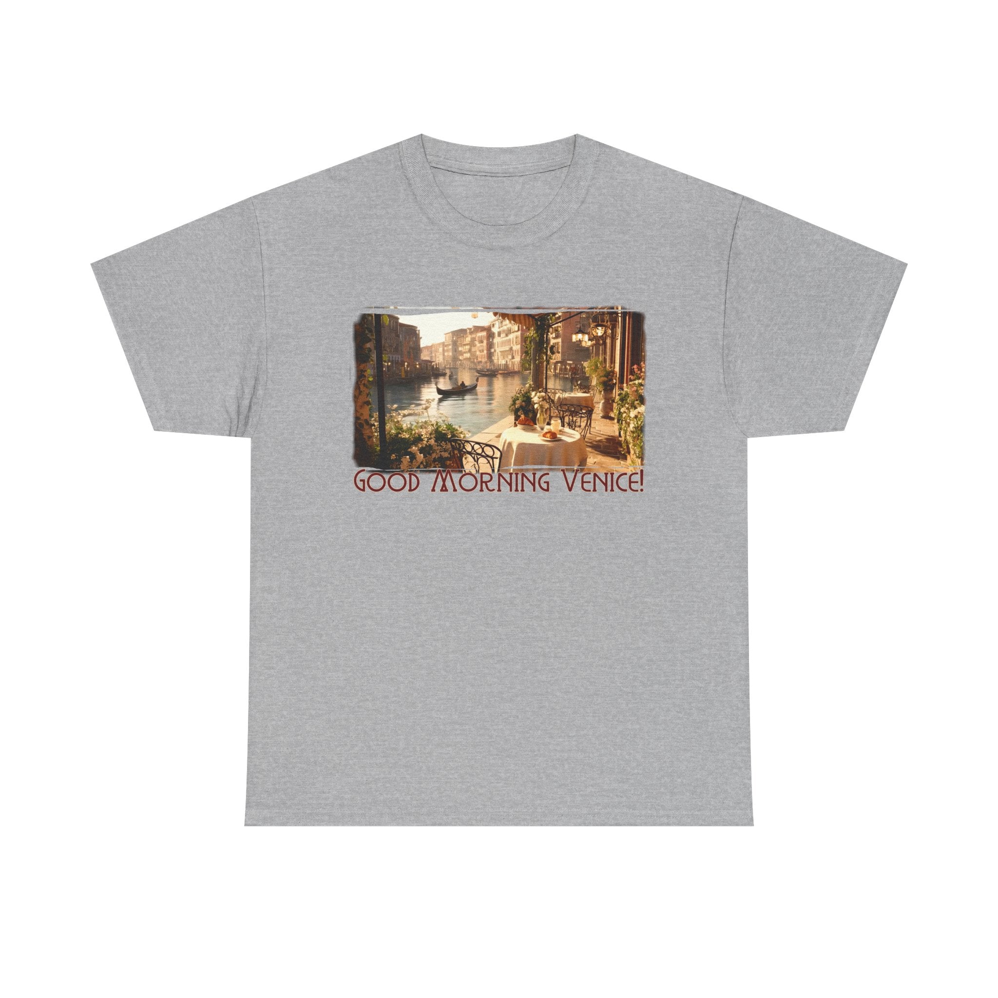 'Good Morning Venice' T-Shirt — Classic fit 100% cotton Tee