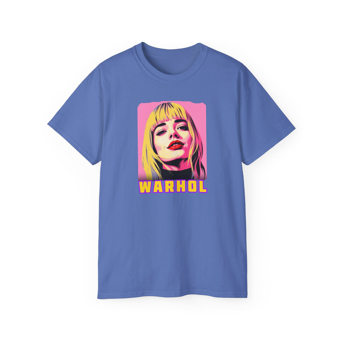 "ANDY goes POP" Art print on Unisex soft style Tee with environmentally-friendly thicker cotton with vintage feel