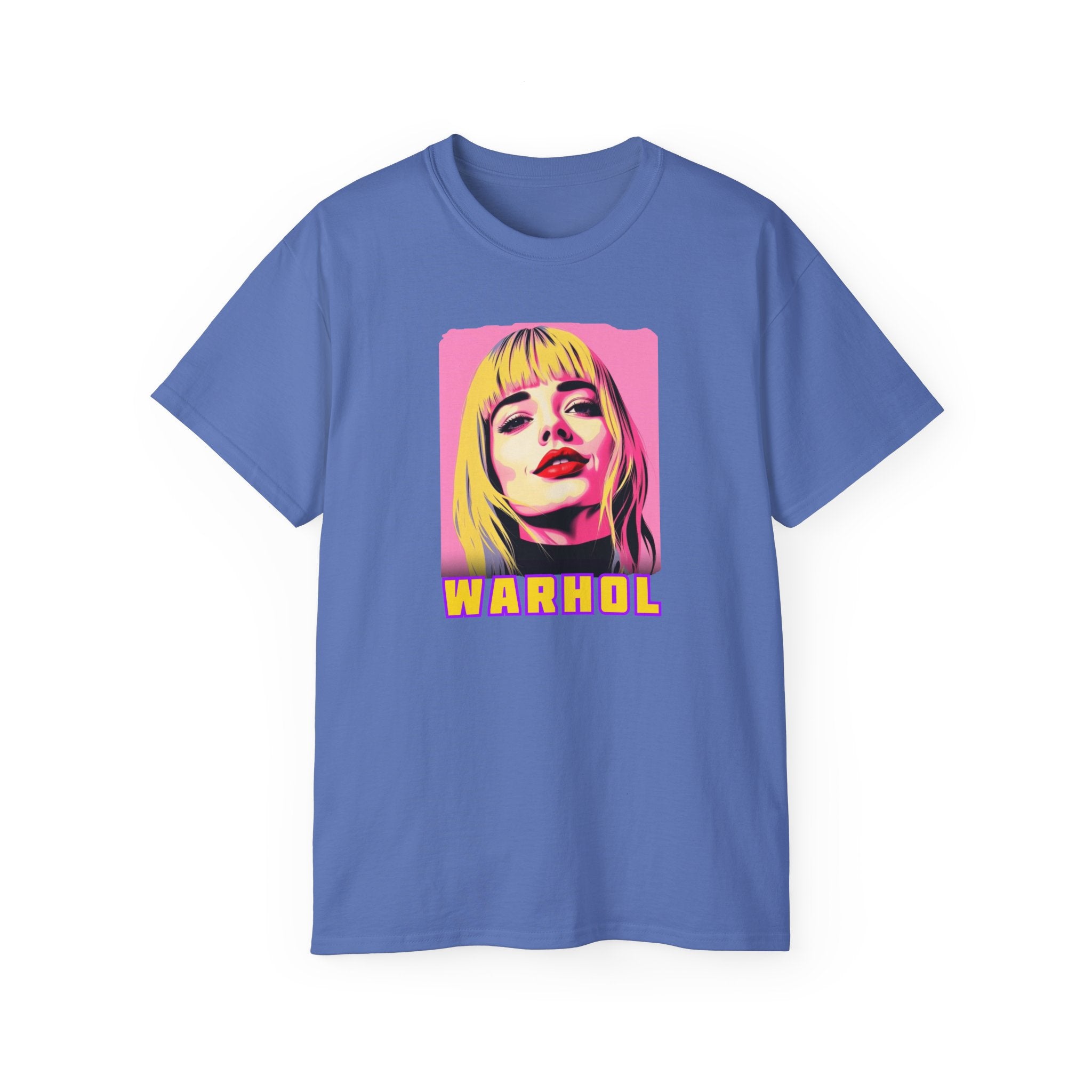 "ANDY goes POP" Art print on Unisex soft style Tee with environmentally-friendly thicker cotton with vintage feel