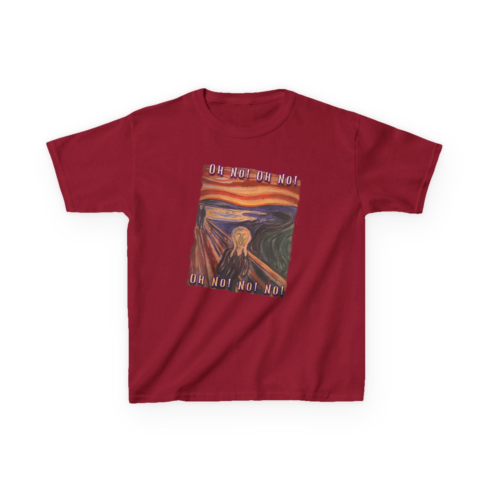 Kids Tee — 'The Scream' by Munch Art print