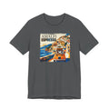 'Amalfi' pop poster Art print on Unisex 100 % cotton Jersey Short Sleeve unisex Tee