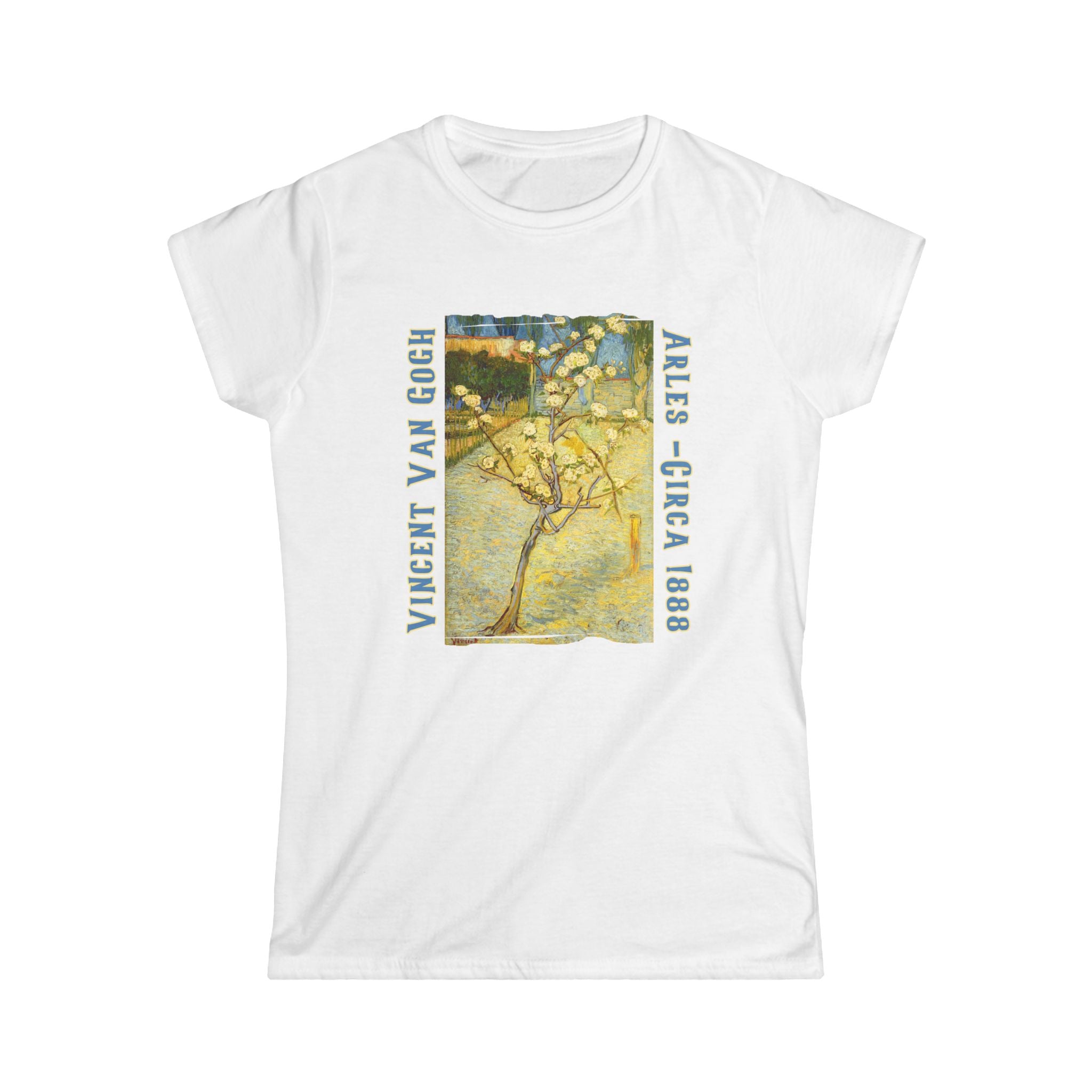 Van Gogh Almond Blossom Tee — Vincent Van Gogh Arles Circa 1888 Art T-Shirt