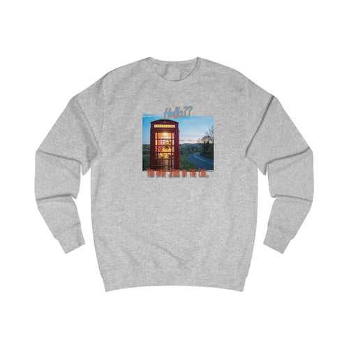 "Jesus on the Line" Art print on Medium 80/20 soft cotton blend Sweatshirt