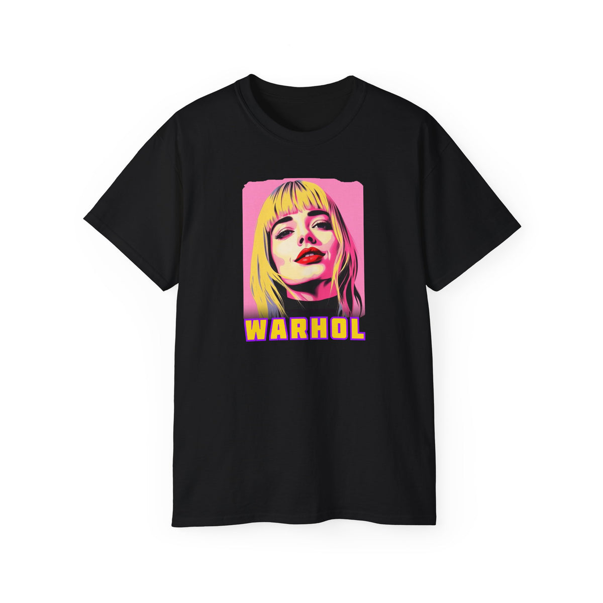 "ANDY goes POP" Art print on Unisex soft style Tee with environmentally-friendly thicker cotton with vintage feel