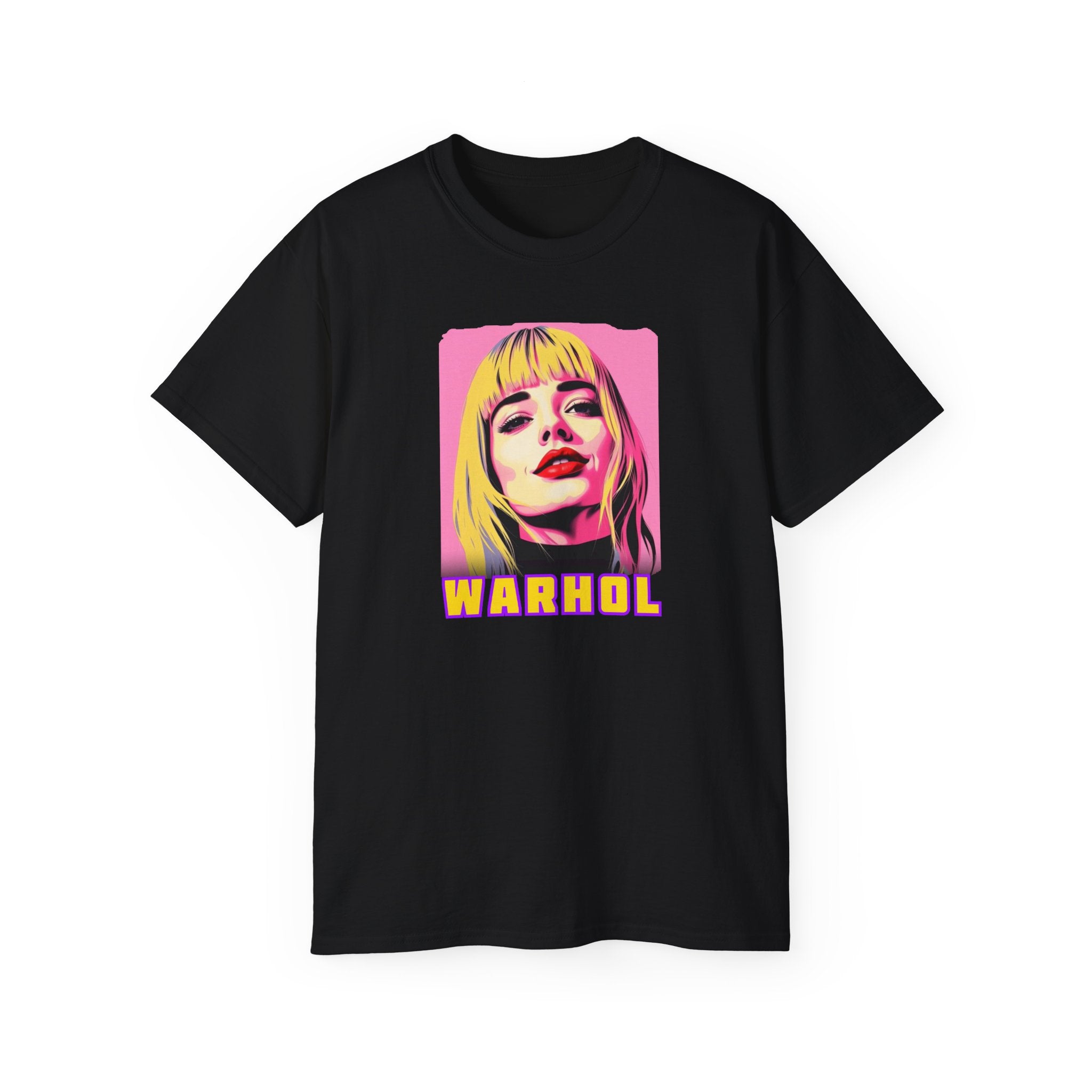 "ANDY goes POP" Art print on Unisex soft style Tee with environmentally-friendly thicker cotton with vintage feel