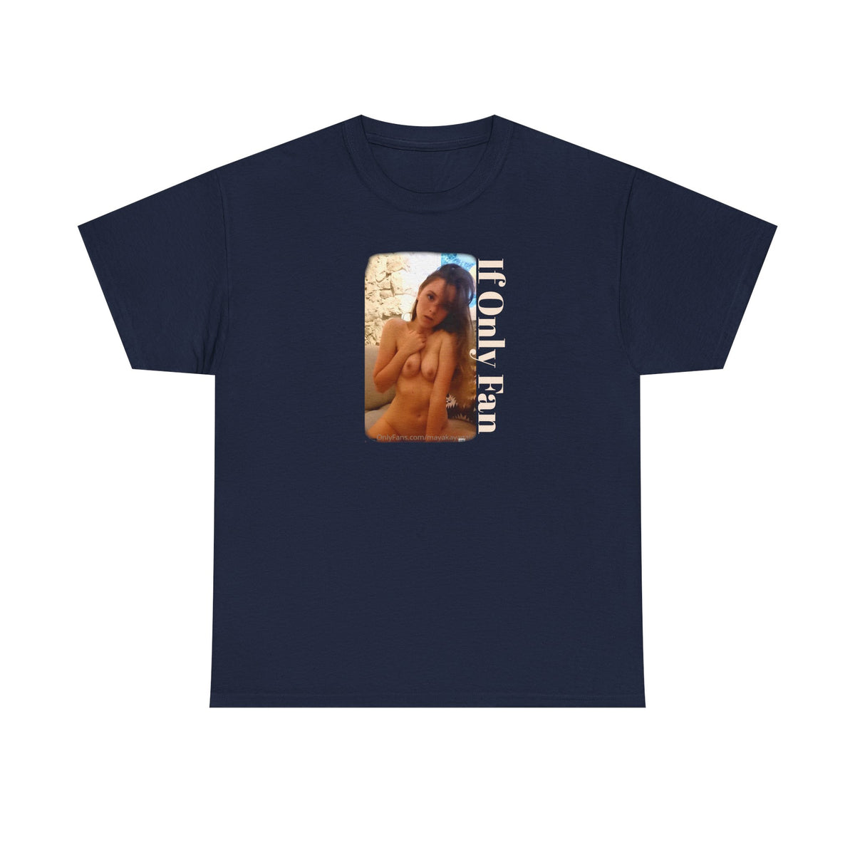 'If Only Fan' Art print on Unisex Heavy Cotton Tshirt.