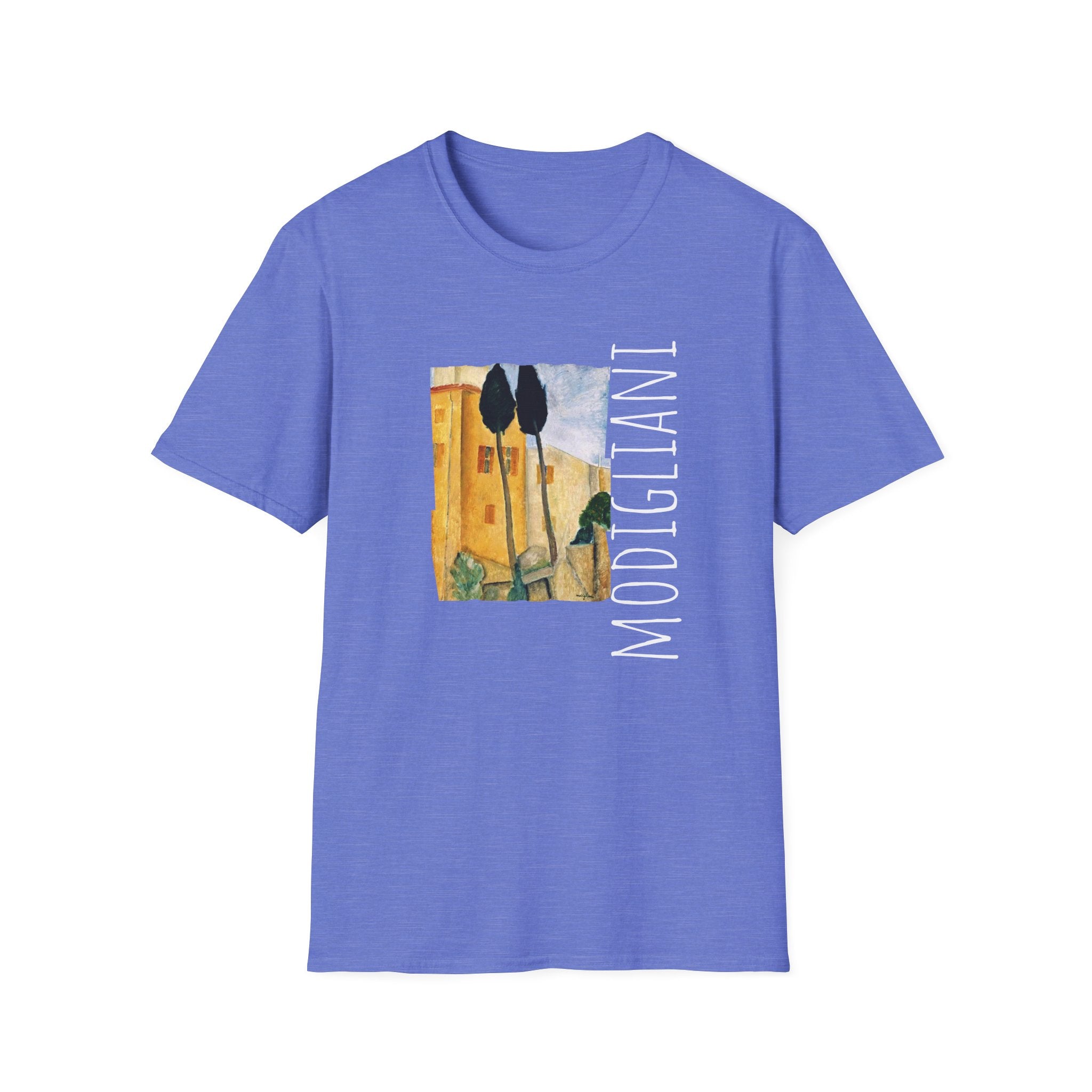 Unisex soft style Tshirt with Modigliani Art print