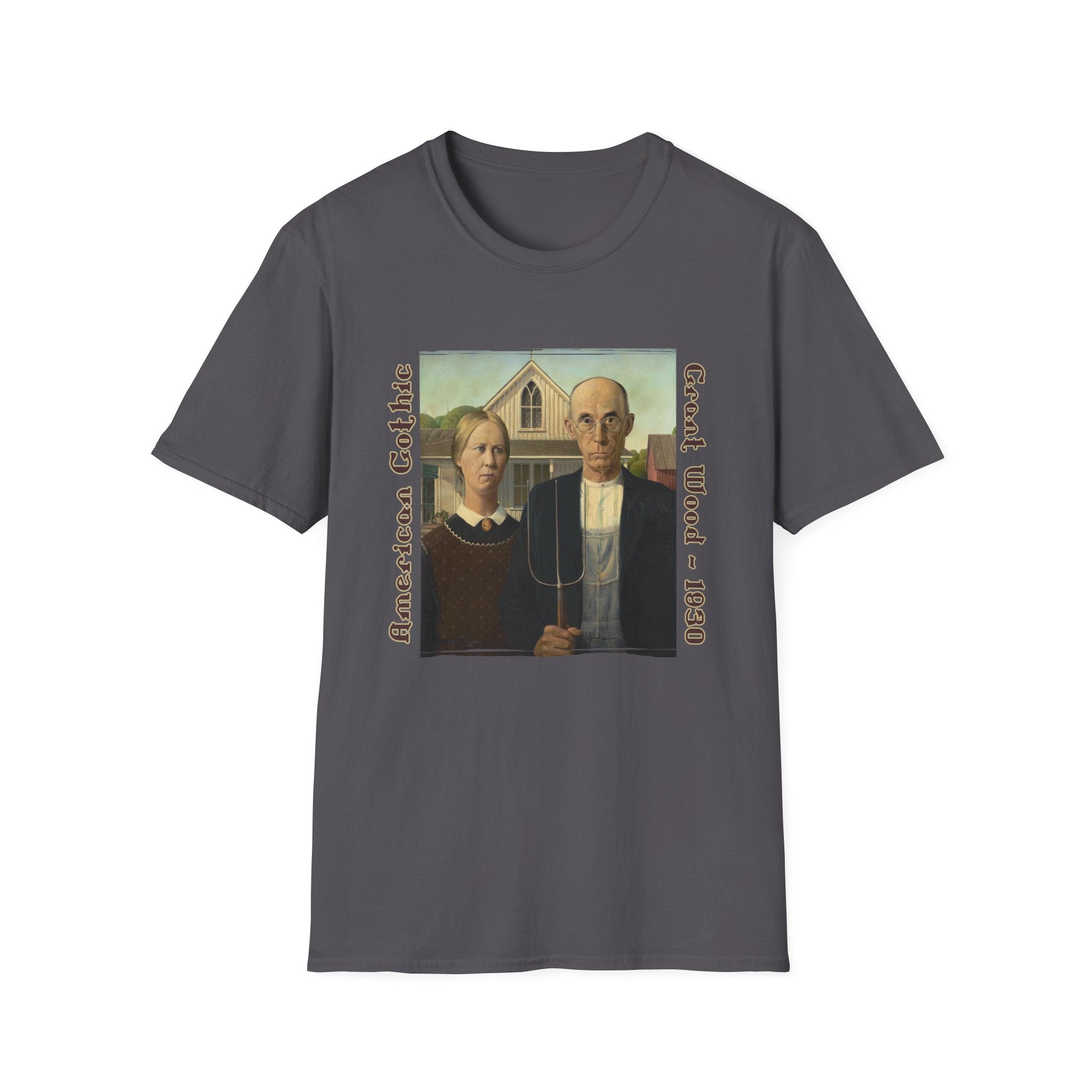American Gothic T-Shirt – Grant Wood 1930 Art Tee