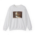 Backstreets of Pisa on Crewneck Sweatshirt — 50/50 blend  makes easy care .Tuscany Ar print