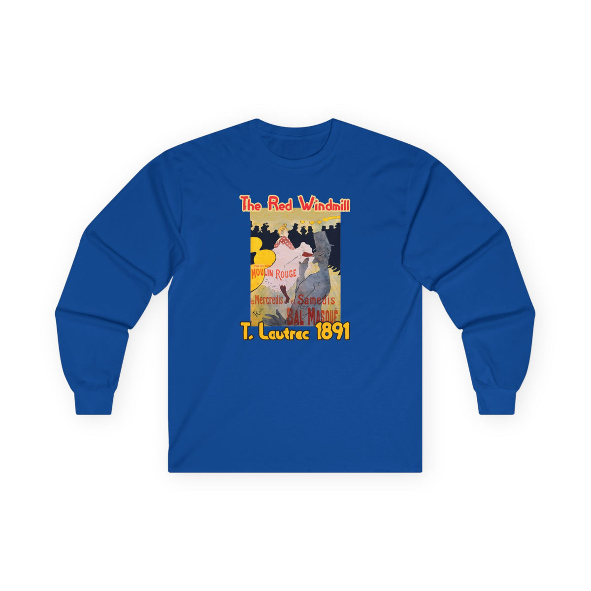 T-shirt manches longues avec impression Moulin Rouge