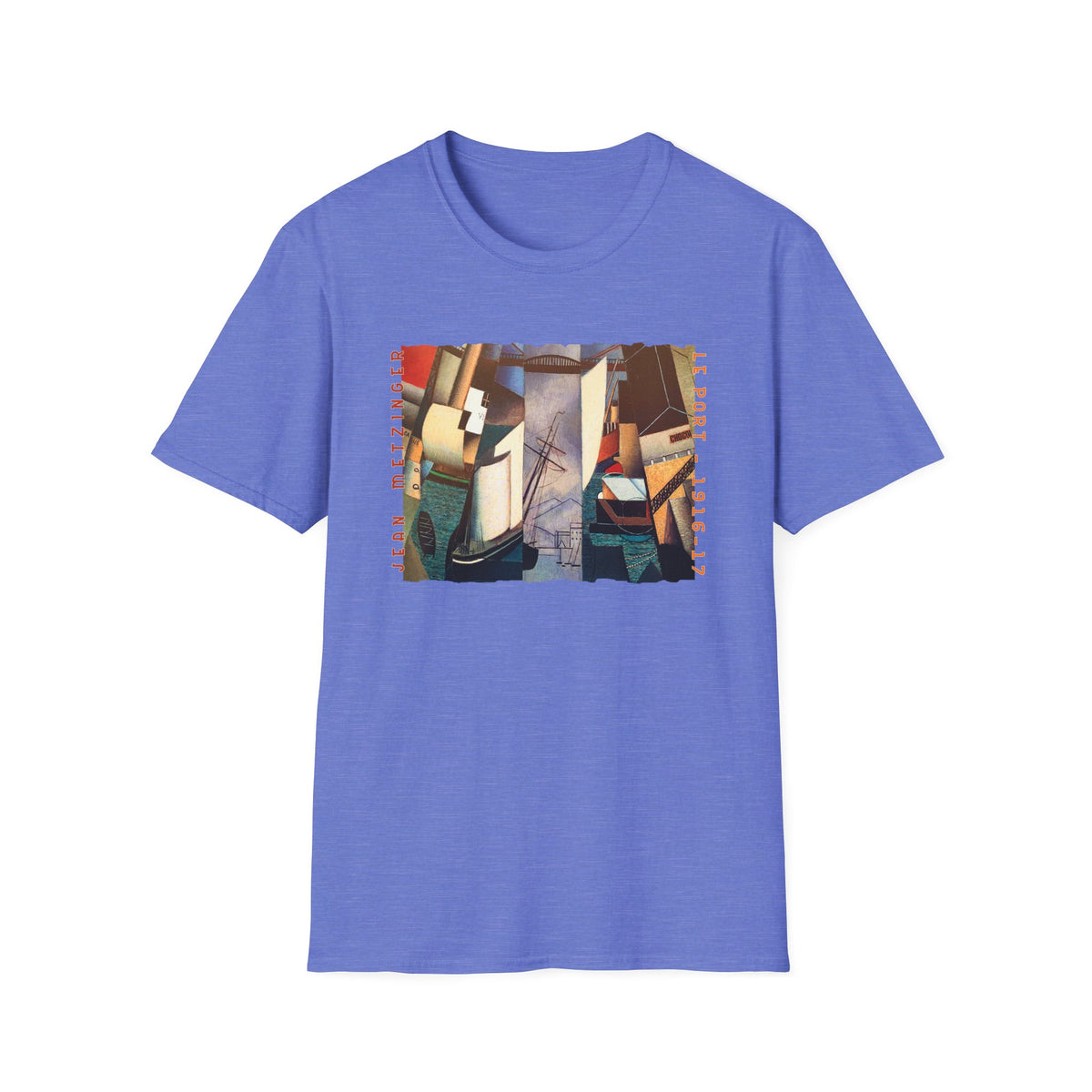 "Le Port" Art print  by Jean Metzinger. on 100% cotton unisex T shirt