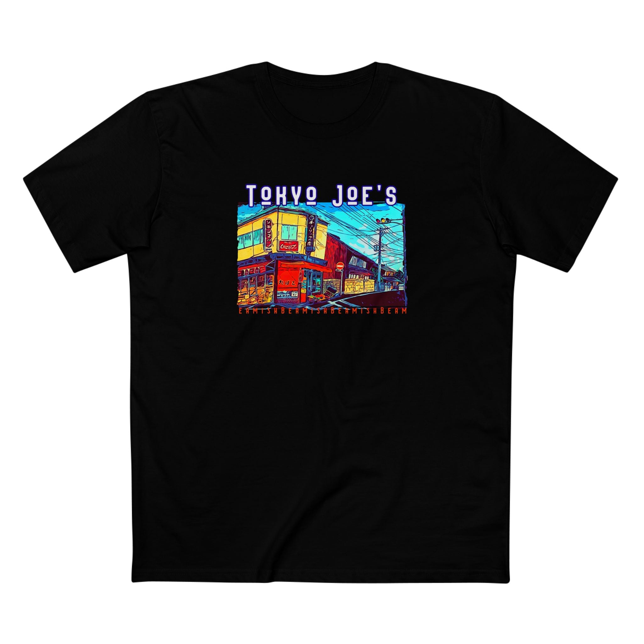 Regular fit Cotton T shirt with Tokyo Joe's design.