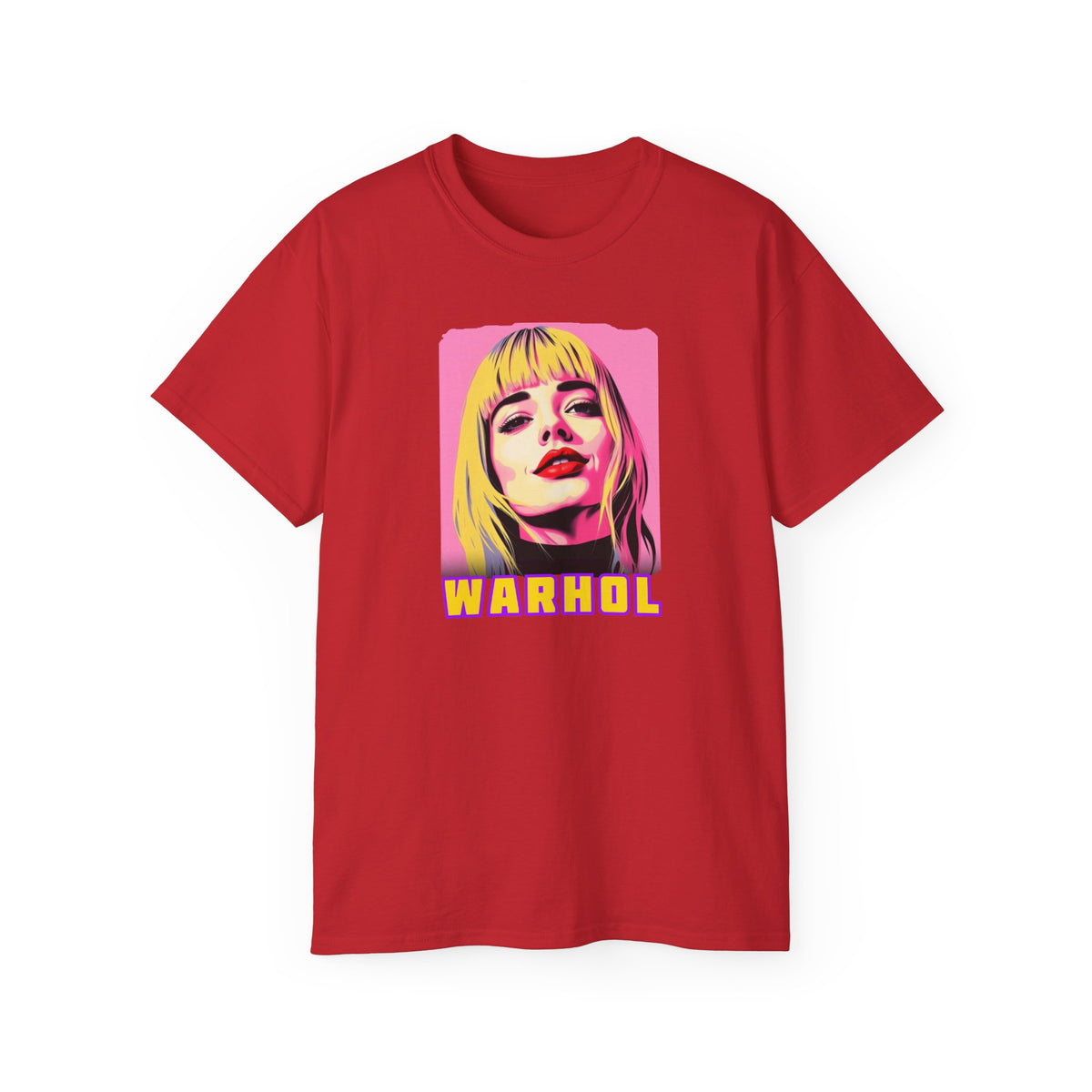 "ANDY goes POP" Art print on Unisex soft style Tee with environmentally-friendly thicker cotton with vintage feel