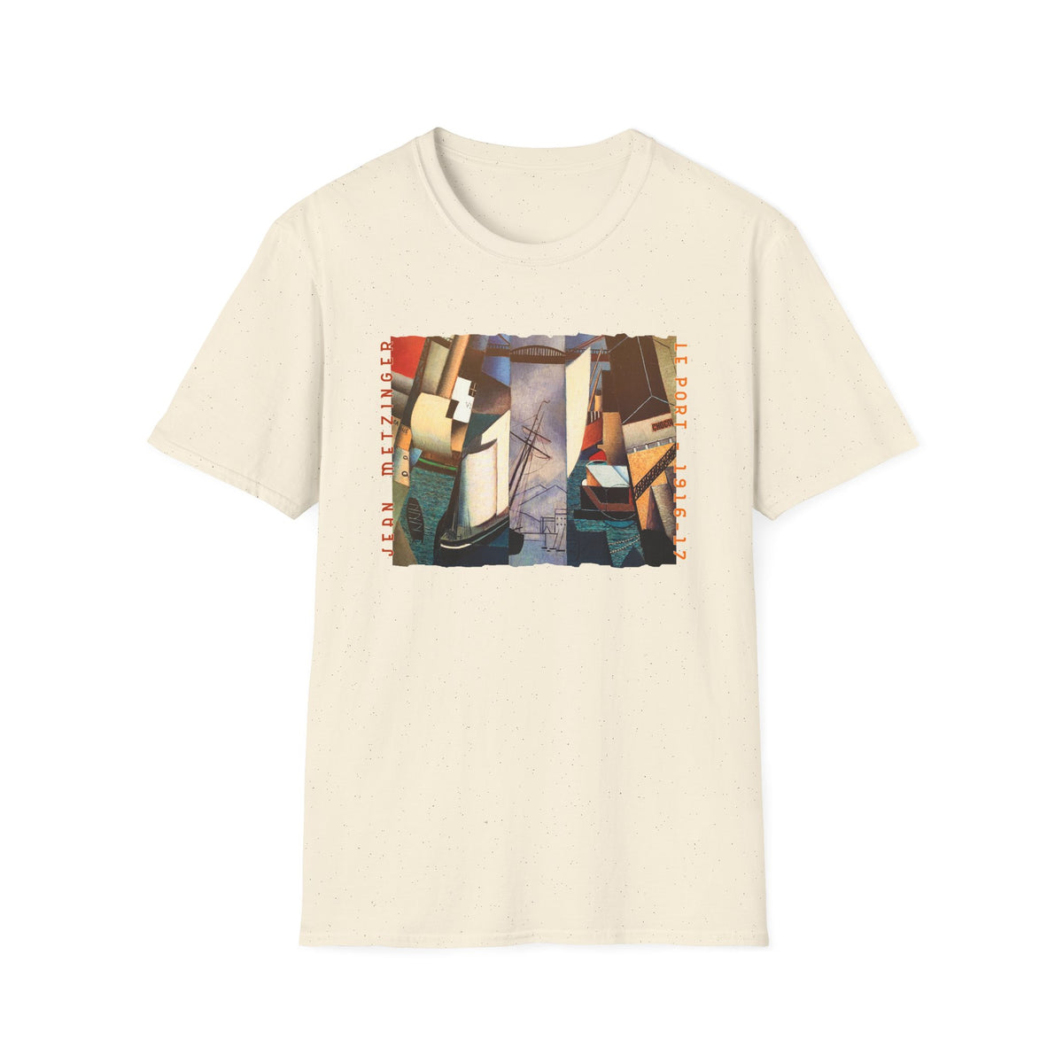 "Le Port" Art print  by Jean Metzinger. on 100% cotton unisex T shirt