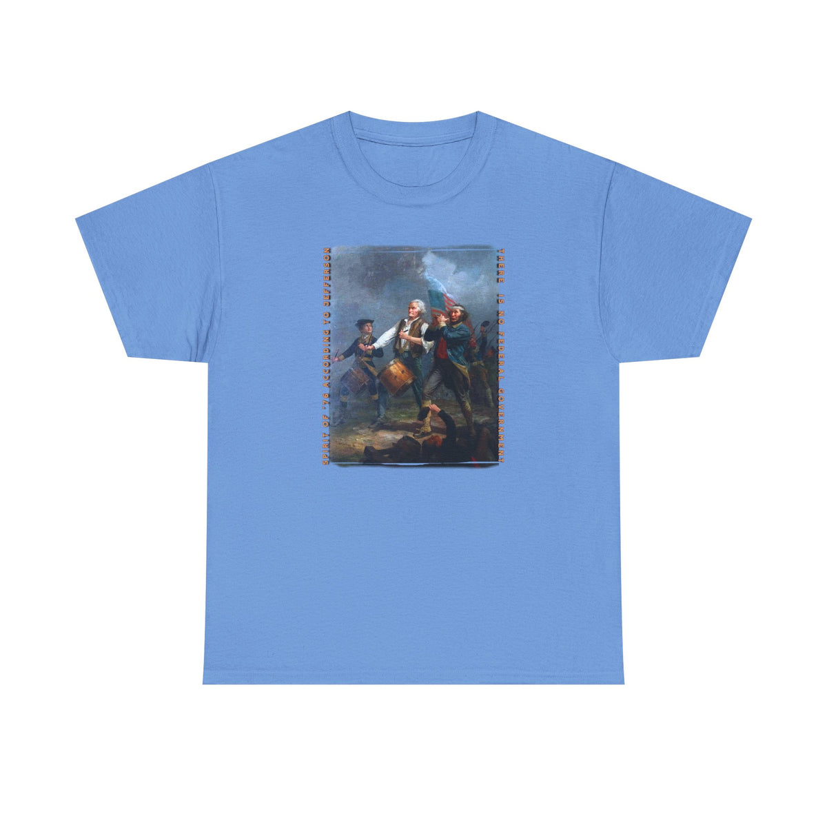 Spirit of '76 Art print of  A. Willard painting of the defiance of the American spirit on 100% cotton T shirt