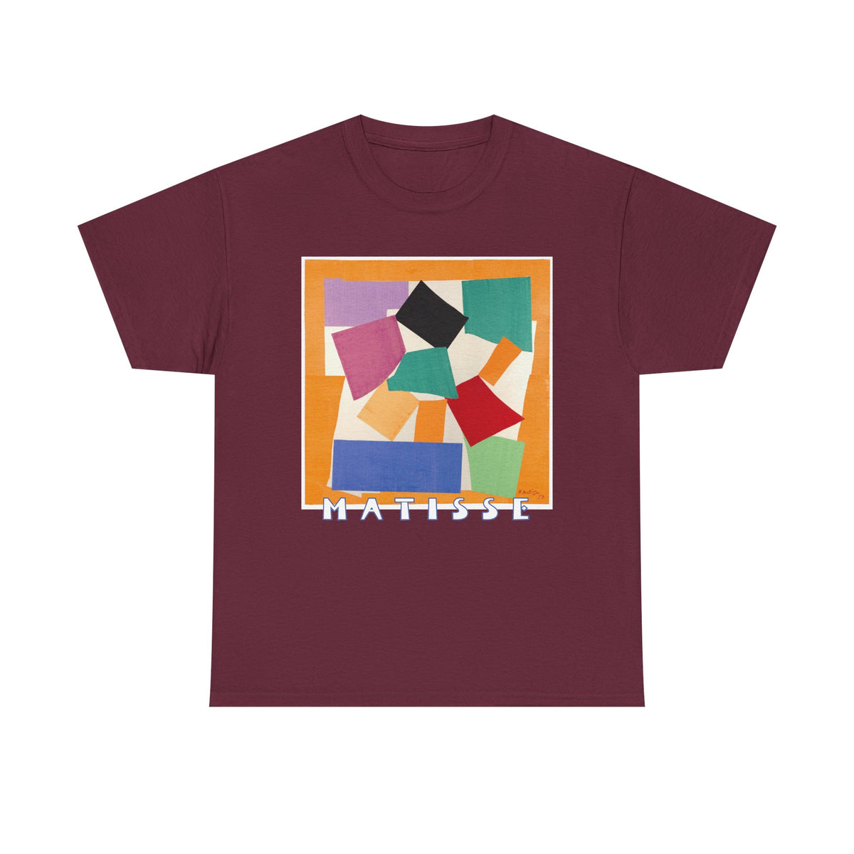 Matisse Art print The Snail on 100% cotton unisex T shirt
